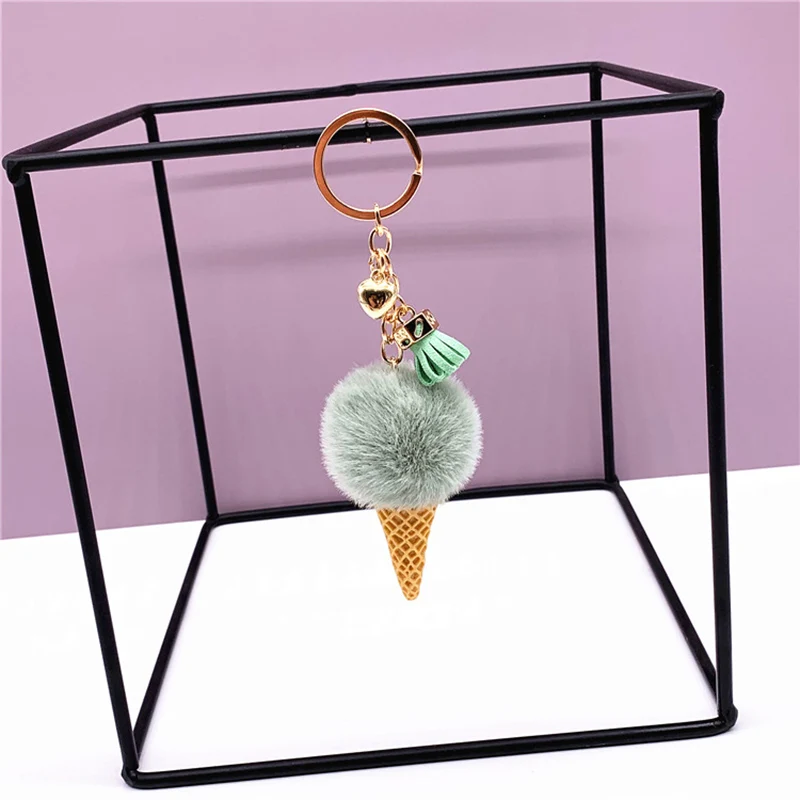 Cute Cartoon Keychain Plush Bags Hang Cone Car Key Chain Ring Areata Creative Gift Ice Cream Pendant Rign Keychain
Cute Cartoon Keychain Plush Bags Hang Cone Car Key Chain Ring Areata Creative Gift Ice Cream Pendant Rign Keychain