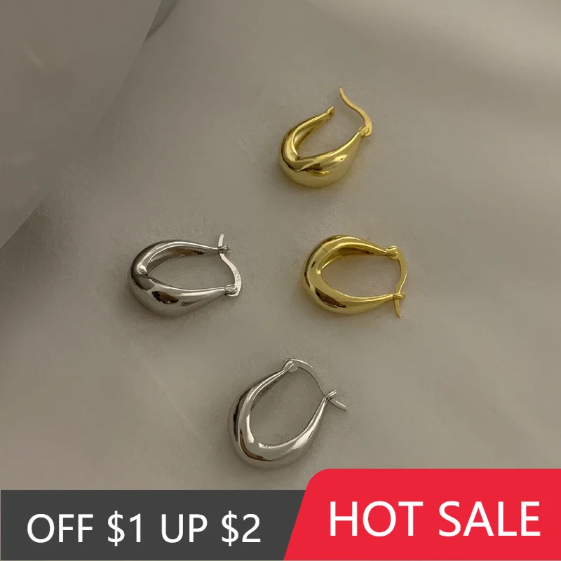 POPACC 925 Sterling Silver U Shape Drop Hoop Earrings For Women Personality French Simplicity Earrings Jewelry
POPACC 925 Sterling Silver U Shape Drop Hoop Earrings For Women Personality French Simplicity Earrings Jewelry