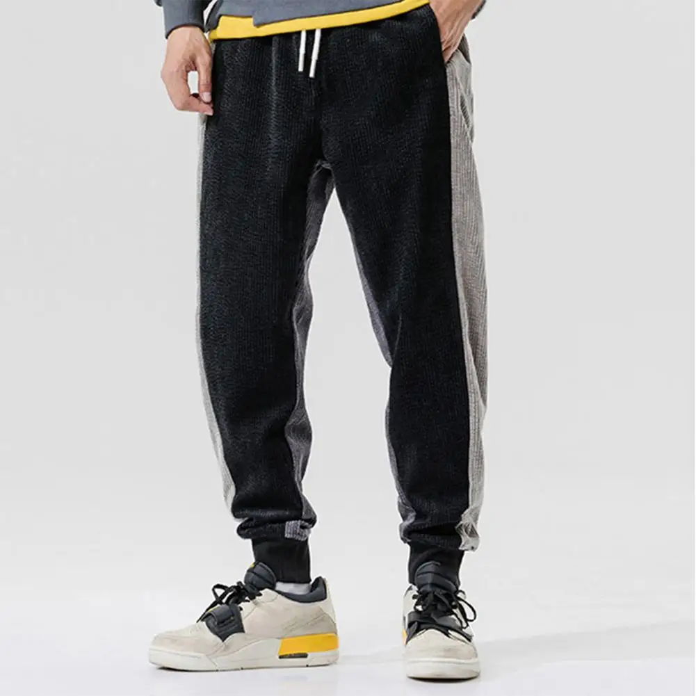Dropshipping! 2021 Men Pants Contrast Color Patchwork Autumn Winter Thicken Warm Sweatpants Casual Trousers for Male
Dropshipping! 2021 Men Pants Contrast Color Patchwork Autumn Winter Thicken Warm Sweatpants Casual Trousers for Male
