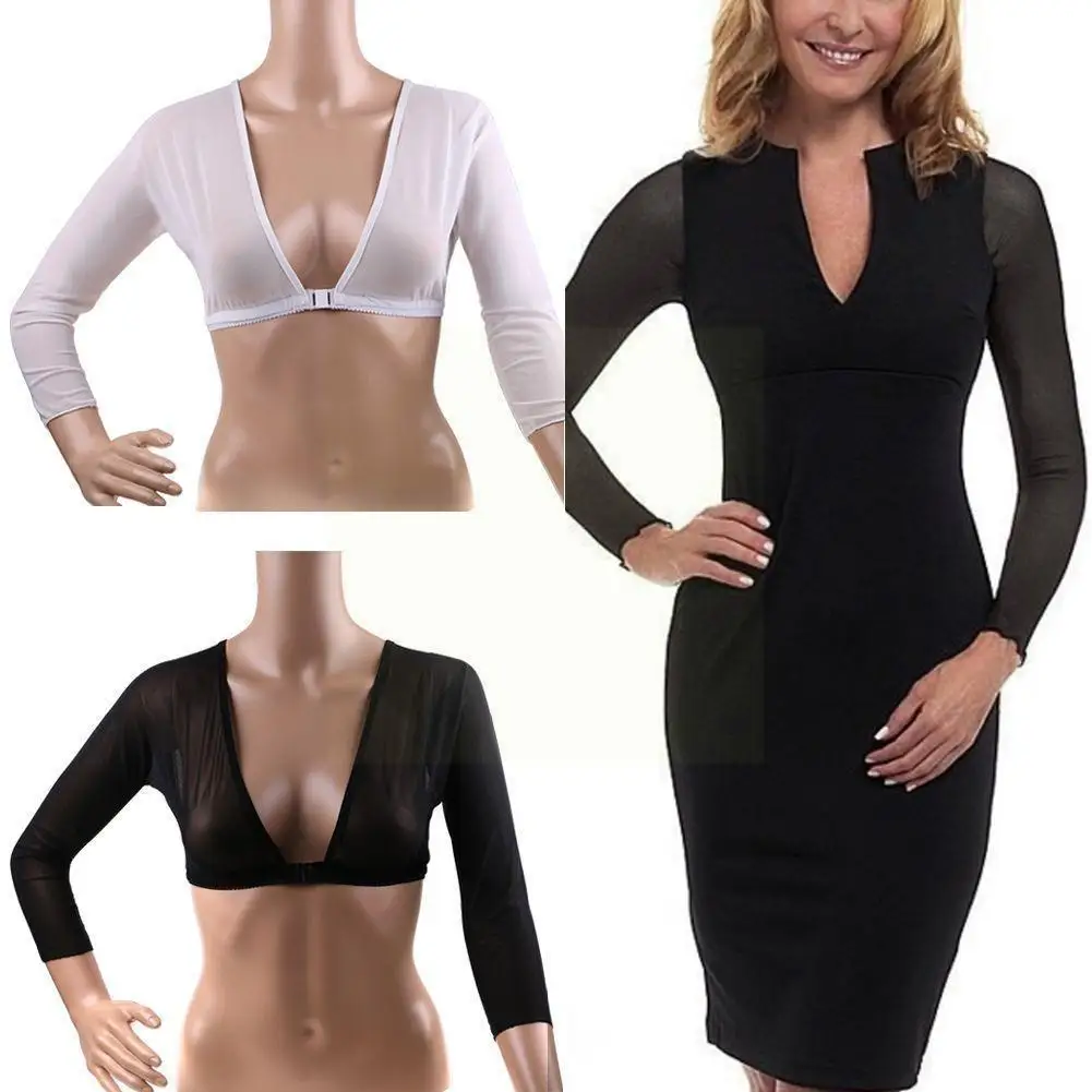 Btlige Women Bottoming Sleeve Cover Stylish Mesh Top T-shirt Long Black Button Front Sleeve Sleeves Arm Cover White J6z0
Btlige Women Bottoming Sleeve Cover Stylish Mesh Top T-shirt Long Black Button Front Sleeve Sleeves Arm Cover White J6z0
