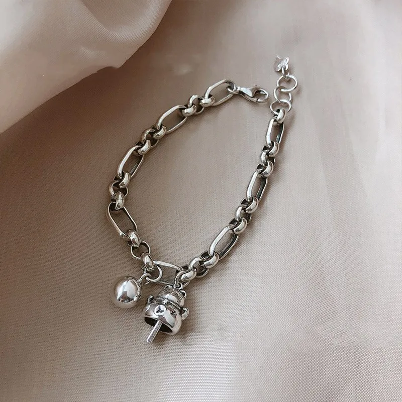 Liemjee серебро Личность цепи Lucky Cat браслет модные сапоги в панковском стиле, вечерние ювелирные изделия для женщин Особенности Namour Шарм подар...
Liemjee серебро Личность цепи Lucky Cat браслет модные сапоги в панковском стиле, вечерние ювелирные изделия для женщин Особенности Namour Шарм подар...