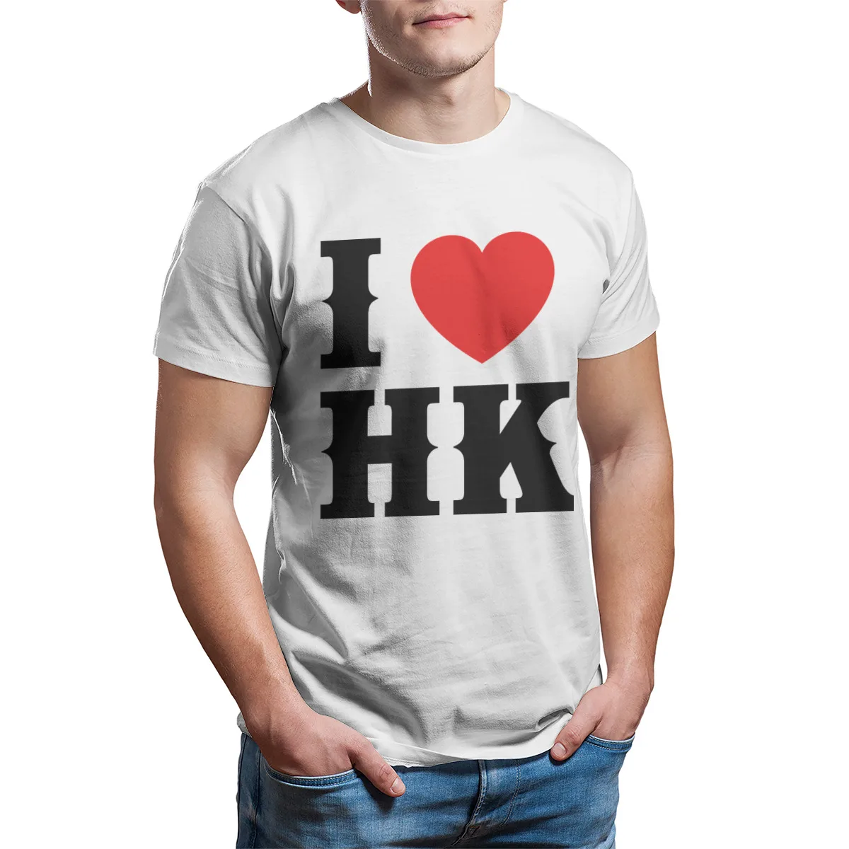 Мужская футболка оверсайз I HEART HK, уличная одежда с круглым вырезом и рукавами, одежда для мужчин, 24505 
Мужская футболка оверсайз I HEART HK, уличная одежда с круглым вырезом и рукавами, одежда для мужчин, 24505