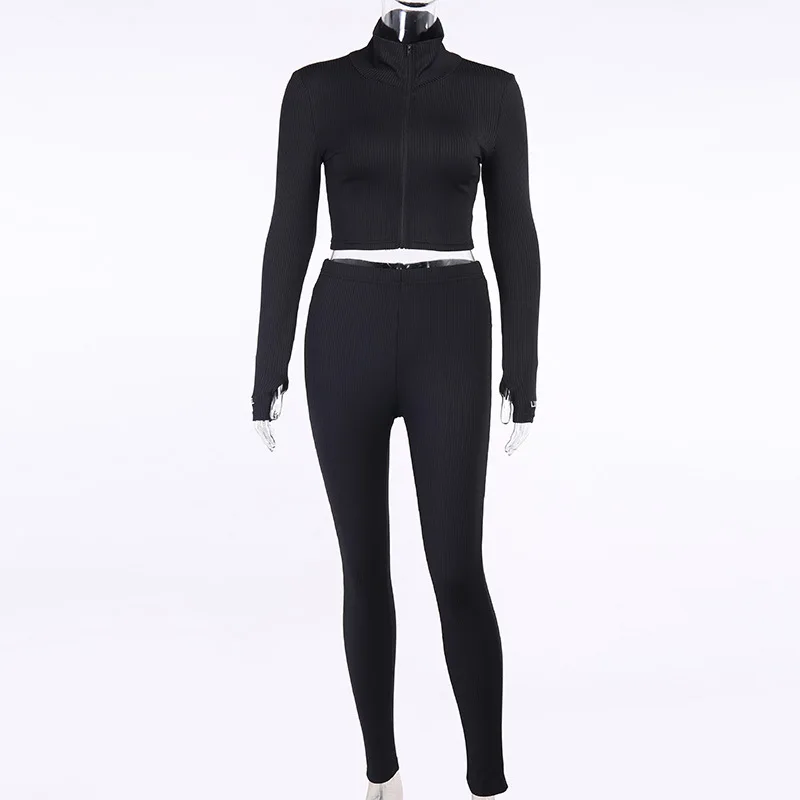 Ribbed Cuff Letter Embroidery Zipper Crop Top+Pencil Pants club outfits for women fall clothes women 2 piece set matching sets
Ribbed Cuff Letter Embroidery Zipper Crop Top+Pencil Pants club outfits for women fall clothes women 2 piece set matching sets