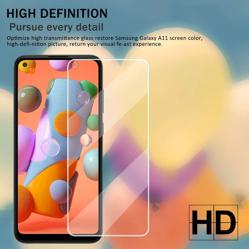 2Pcs Tempered Glass for Samsung A11 Screen Protector HD Clear Scratch Resistant Bubble Free Anti-Fingerprints 9H Hardness
2Pcs Tempered Glass for Samsung A11 Screen Protector HD Clear Scratch Resistant Bubble Free Anti-Fingerprints 9H Hardness