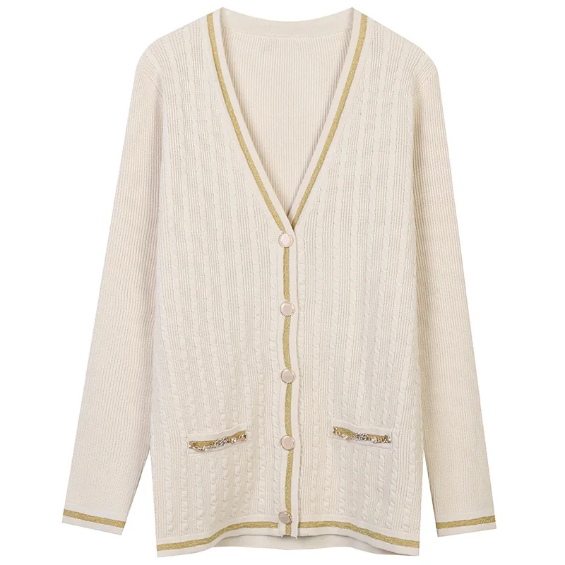 Shuchan Womens Sweaters Cardigan Casual 2021 Autumn Winter Warm V-Neck Appliques STREETWEAR Dropshipping Fall Clothes 
Shuchan Womens Sweaters Cardigan Casual 2021 Autumn Winter Warm V-Neck Appliques STREETWEAR Dropshipping Fall Clothes