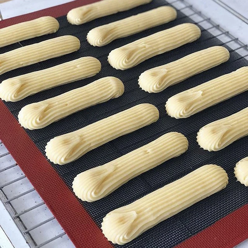 Perforated Silicone Baking Mat Non-Stick Heat Resistant 40x30 38x58cm Elair Macaron Pastry Pad Carpet Kitchen Tool
Perforated Silicone Baking Mat Non-Stick Heat Resistant 40x30 38x58cm Elair Macaron Pastry Pad Carpet Kitchen Tool