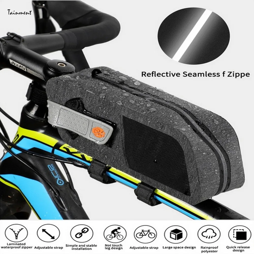 Многофункциональная велосипедная сумка, светоотражающий чехол для велосипеда, Сумка с перекладиной, портативная, с защитой от брызг воды, с...
Многофункциональная велосипедная сумка, светоотражающий чехол для велосипеда, Сумка с перекладиной, портативная, с защитой от брызг воды, с...