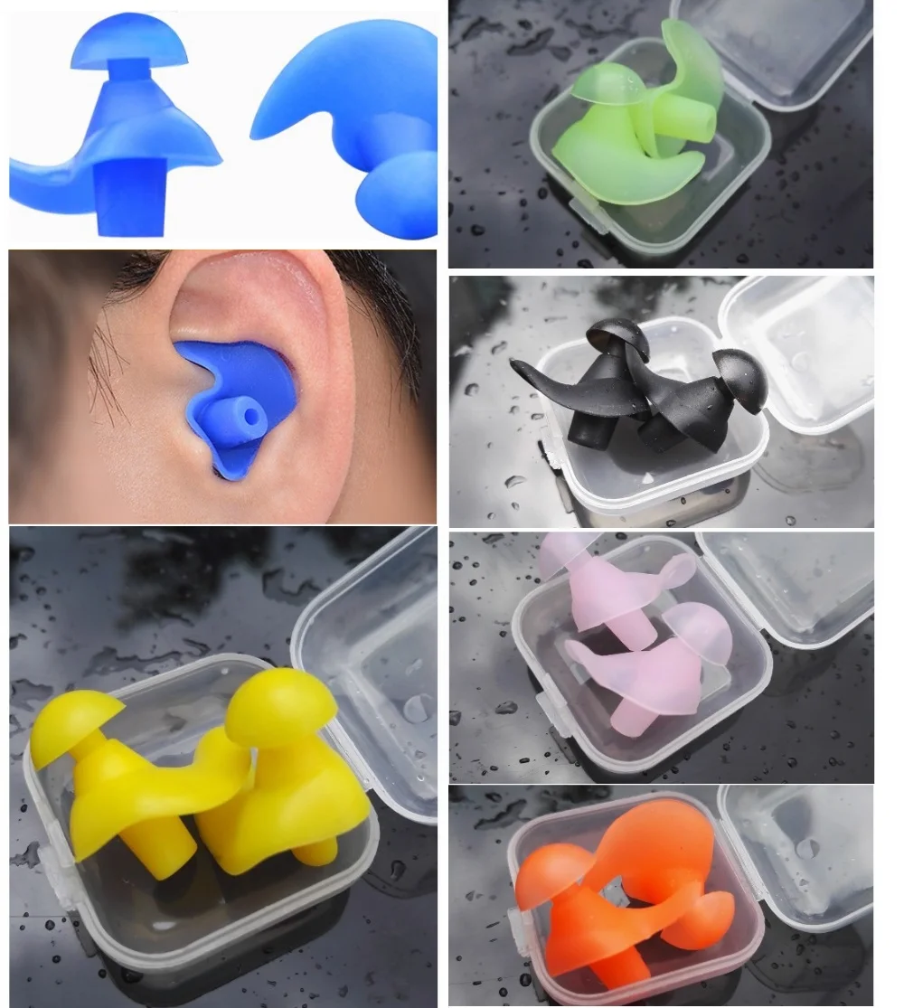 1 Pair Soft Ear Plugs Swimming Silicone Waterproof Dust-Proof Earplugs Diving Water Sports Swim Swimming Anti-noise Accessories
1 Pair Soft Ear Plugs Swimming Silicone Waterproof Dust-Proof Earplugs Diving Water Sports Swim Swimming Anti-noise Accessories