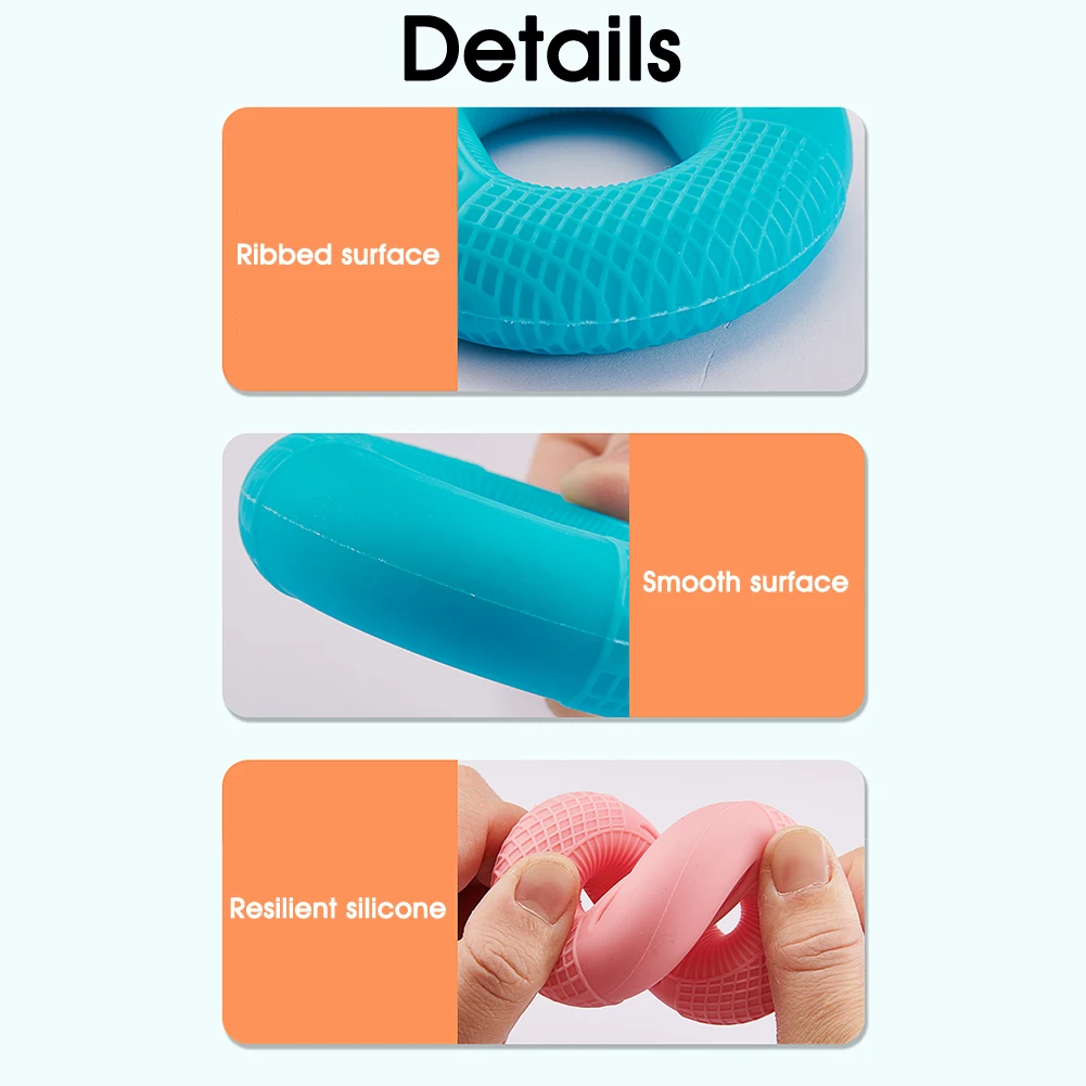 Hand Grip Finger Gripper Strength Trainer Yoga Stretcher Finger Expander Exercise Equipment Gripping Ring Training Wrist Trainer
Hand Grip Finger Gripper Strength Trainer Yoga Stretcher Finger Expander Exercise Equipment Gripping Ring Training Wrist Trainer