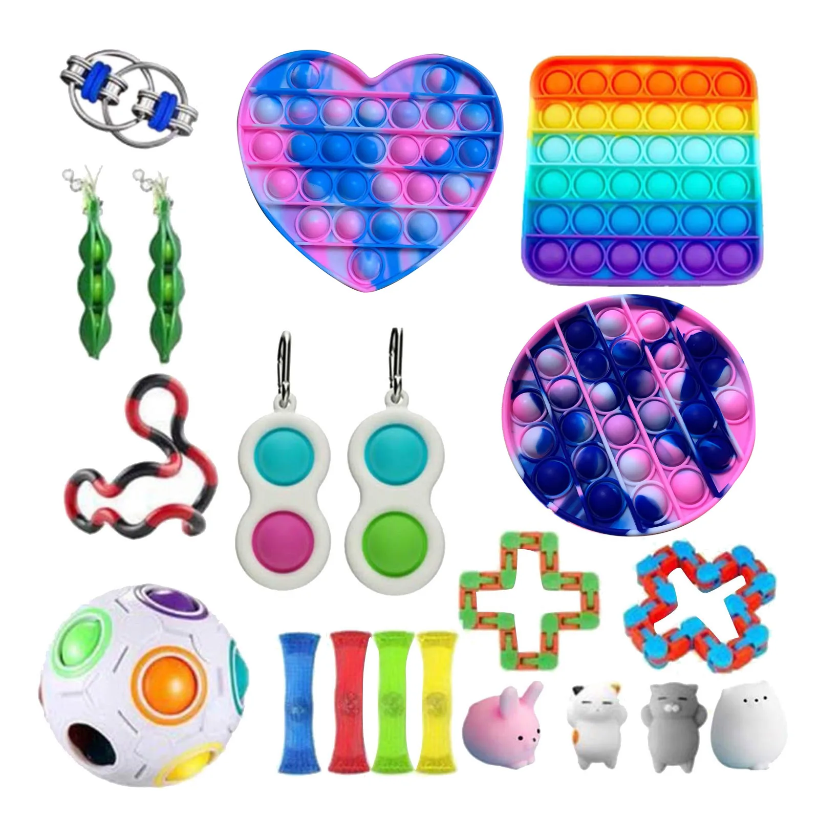Hot Fidget Toys Anti Stress Set Stretchy Strings Push Gift Pack Adults Children Squishy Sensory Antistress Relief Figet Toys
Hot Fidget Toys Anti Stress Set Stretchy Strings Push Gift Pack Adults Children Squishy Sensory Antistress Relief Figet Toys