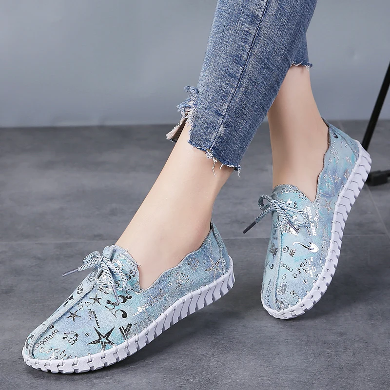 K28 Spring Women Flats Loafers Shoes Genuine Leather Flats Female Shoes Lace Up Loafers Casual Slip-on Walking Shoes Woman
K28 Spring Women Flats Loafers Shoes Genuine Leather Flats Female Shoes Lace Up Loafers Casual Slip-on Walking Shoes Woman