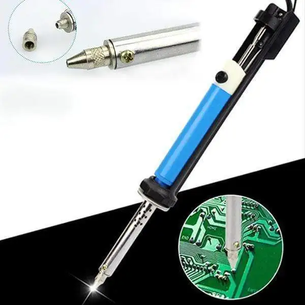 Soldering Iron 110V 220V 30W Adjustable Temperature Electric Solder Iron Rework Station Mini Handle Heat Pencil Welding Repair T
Soldering Iron 110V 220V 30W Adjustable Temperature Electric Solder Iron Rework Station Mini Handle Heat Pencil Welding Repair T