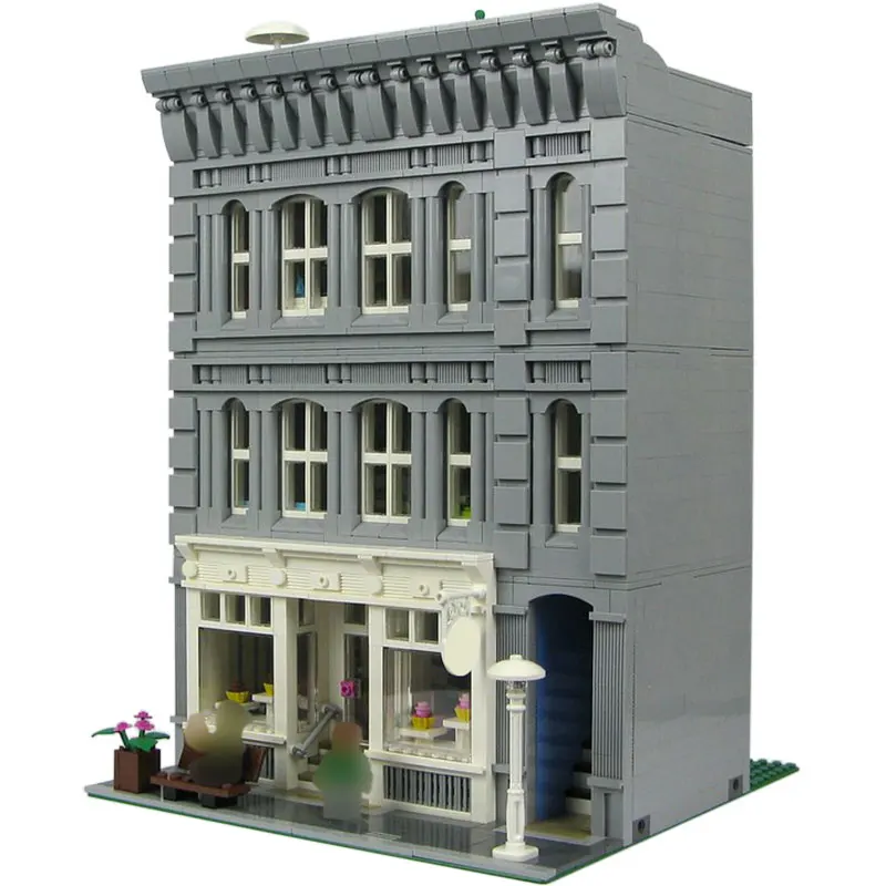Manufactured By MOC Sugar and Spice Factory Building Blocks Delicious Food Restaurant Town Edifice Bricks Toys Children Gift
Manufactured By MOC Sugar and Spice Factory Building Blocks Delicious Food Restaurant Town Edifice Bricks Toys Children Gift
