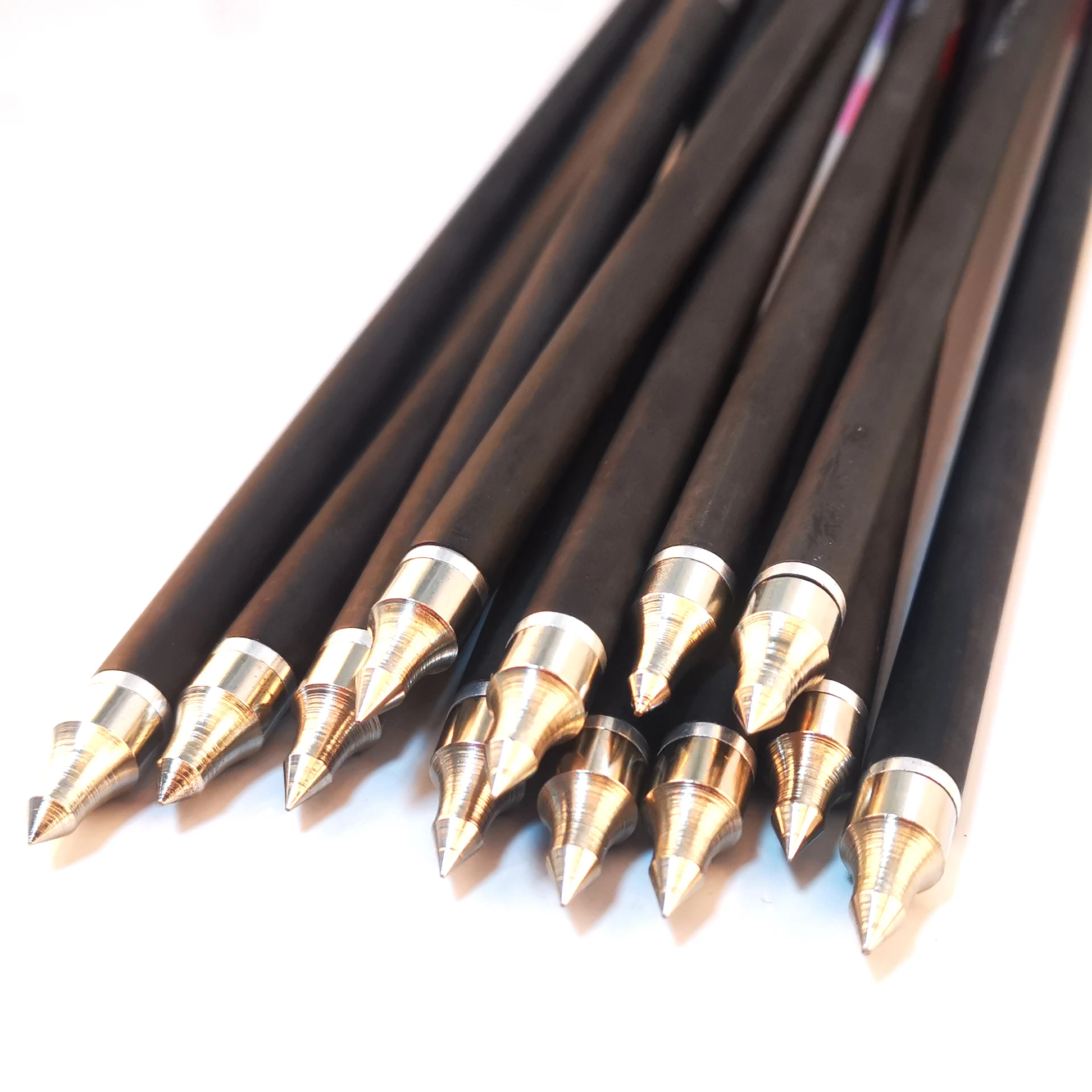 24pcs Spine "400" 16/18/20/22 inch Carbon Arrows, Replaceable bolt Arrows, Send 12pcs Feathers for Archery Outdoor Hunting
24pcs Spine "400" 16/18/20/22 inch Carbon Arrows, Replaceable bolt Arrows, Send 12pcs Feathers for Archery Outdoor Hunting