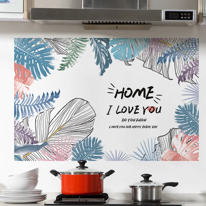 Multi-colored leaves kitchen Wall Stickers Oilproof Antifouling home decoration Mural Decals Wallpaper kitchen Tile sticker
Multi-colored leaves kitchen Wall Stickers Oilproof Antifouling home decoration Mural Decals Wallpaper kitchen Tile sticker