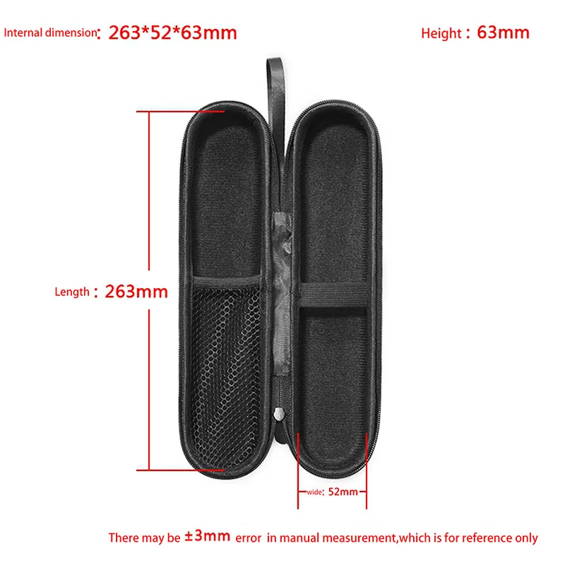 Protective Storage Bag Case Cover for Oral-B Trizone600/DB4010/EB50 Electric Toothbrush Accessories
Protective Storage Bag Case Cover for Oral-B Trizone600/DB4010/EB50 Electric Toothbrush Accessories