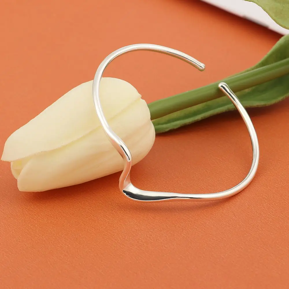 1PC Accessories Irregular Wave Shape Fashion Geometric Open Adjustable Bracelet Metal Bangle Simple Design For Women
1PC Accessories Irregular Wave Shape Fashion Geometric Open Adjustable Bracelet Metal Bangle Simple Design For Women