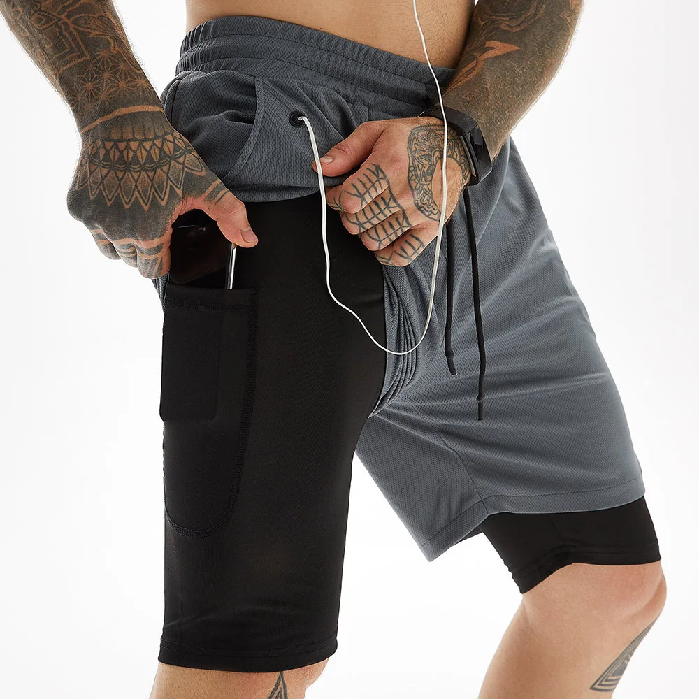 2021 Running Shorts Men Fitness Gym Training Sports Shorts Quick Dry Workout Gym Sport Jogging Double Deck Summer Men Shorts
2021 Running Shorts Men Fitness Gym Training Sports Shorts Quick Dry Workout Gym Sport Jogging Double Deck Summer Men Shorts