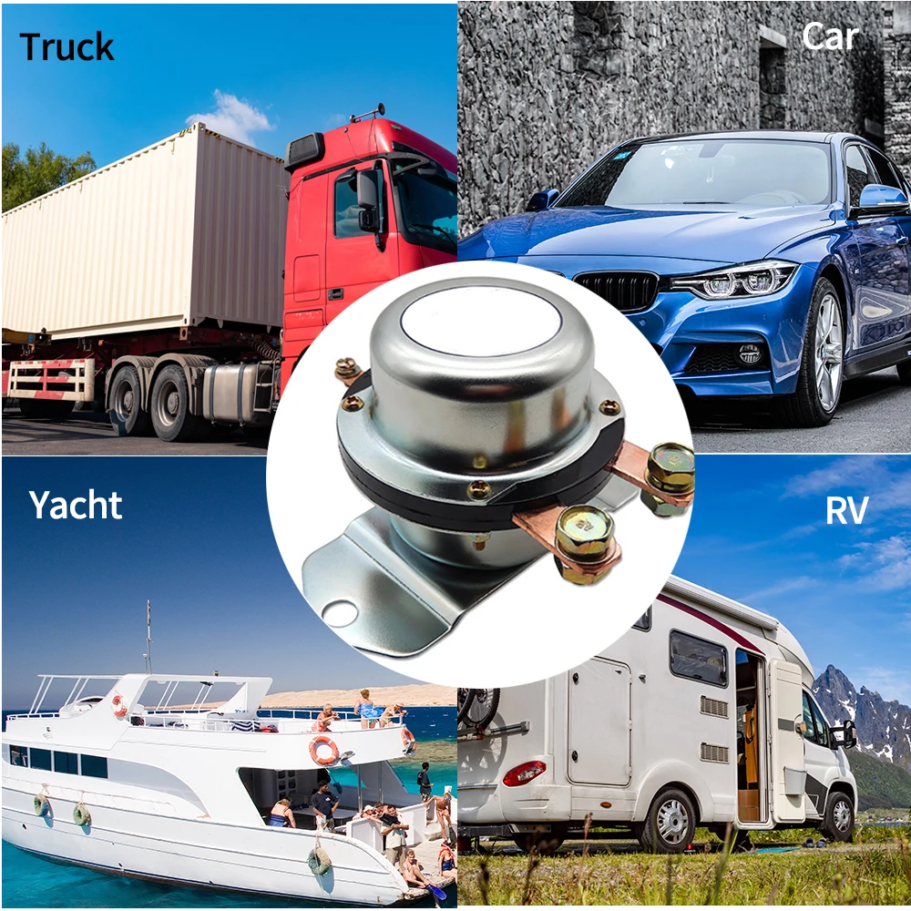 12V/24V 180A Vehicle Wireless Remote Control Car Battery Master Switches Cut Off Switch Power Electromagnetic Disconnect
12V/24V 180A Vehicle Wireless Remote Control Car Battery Master Switches Cut Off Switch Power Electromagnetic Disconnect