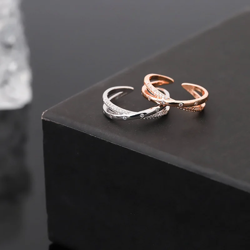 Korean tide double opening adjustable cross ring woman wild temperament ring index finger couple jewelry lover gift
Korean tide double opening adjustable cross ring woman wild temperament ring index finger couple jewelry lover gift