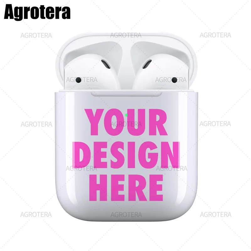 Agrotera 100 Pieces Custom Earphone Cases Cover Clear Soft TPU Protective Cover Compatible with AirPods 1/2
Agrotera 100 Pieces Custom Earphone Cases Cover Clear Soft TPU Protective Cover Compatible with AirPods 1/2