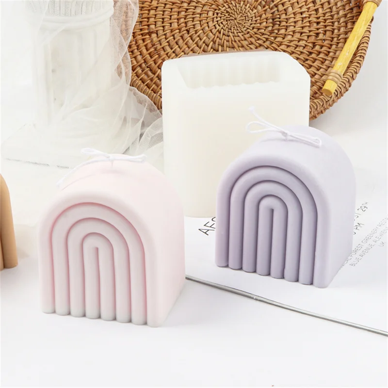 3D Large Arch Shape Silicone Mold for Making Candles Curved Art Decor Boho Rainbow Resin Silicon Mould DIY Scented Clay Toolings
3D Large Arch Shape Silicone Mold for Making Candles Curved Art Decor Boho Rainbow Resin Silicon Mould DIY Scented Clay Toolings