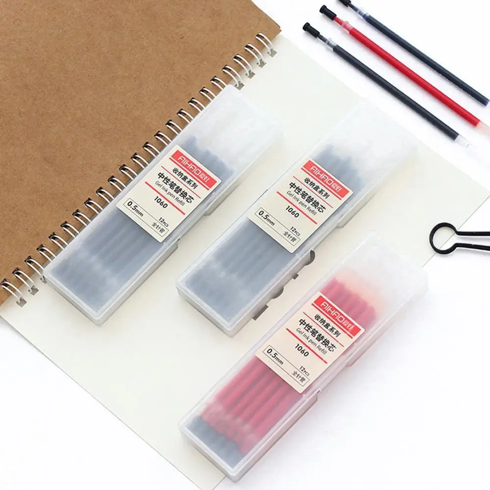 12PCS/Box 0.5mm Blue Black Ink Gel Pen Refill Rod Pen Student School Writing Stationery Gel Ink Pen Replace The Refill
12PCS/Box 0.5mm Blue Black Ink Gel Pen Refill Rod Pen Student School Writing Stationery Gel Ink Pen Replace The Refill