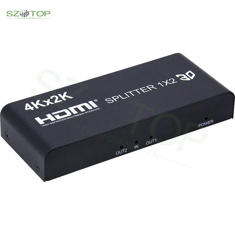 4K HDMI Splitter Full 3D 1080p HDMI Switch Splitter 1X2 Split 1 in 2 Out Support 4k*2k@30Hz Display For Monitor
4K HDMI Splitter Full 3D 1080p HDMI Switch Splitter 1X2 Split 1 in 2 Out Support 4k*2k@30Hz Display For Monitor