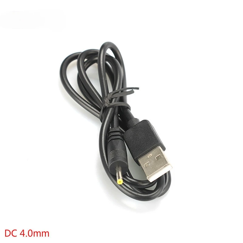 Универсальный зарядный кабель USB к DC4 0 мм 1 м медный х 7 для зарядки PSP роутера |