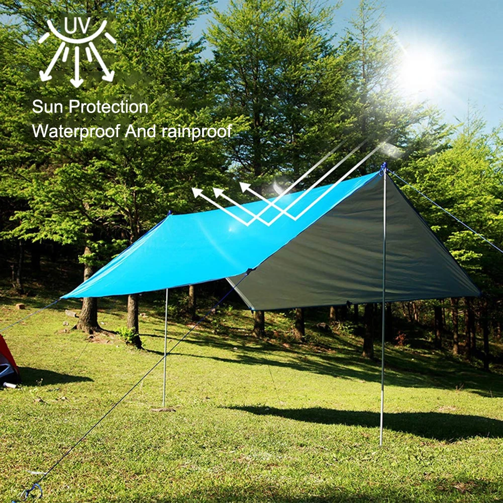 1 Set Outdoor Canopy Sunshade Tent With Storage Bag Multi-function Waterproof Garden Beach Mat Camping Rain Shelter
1 Set Outdoor Canopy Sunshade Tent With Storage Bag Multi-function Waterproof Garden Beach Mat Camping Rain Shelter