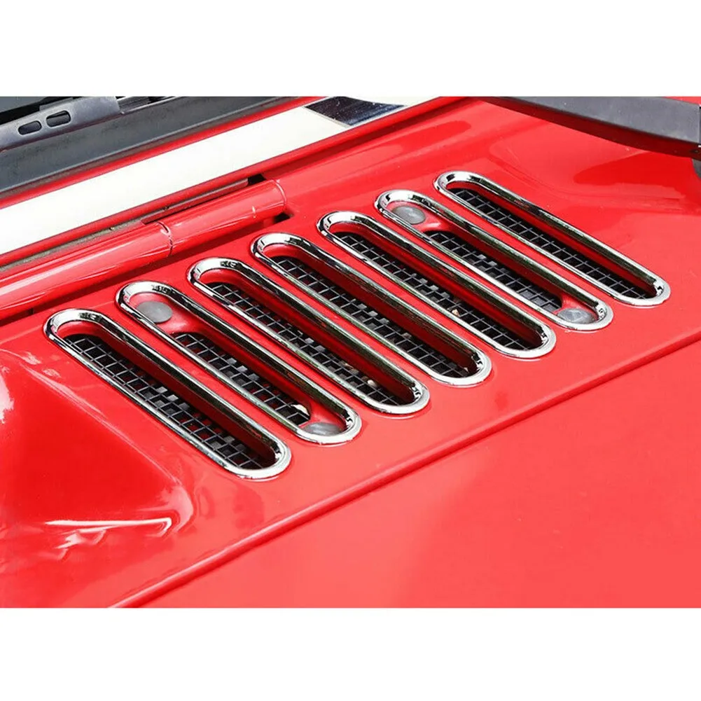 7pcs/Set Air Inlet Vent Ring Cover Accessory Chrome Decoration For Jeep Wrangler JK 2007-2017
7pcs/Set Air Inlet Vent Ring Cover Accessory Chrome Decoration For Jeep Wrangler JK 2007-2017