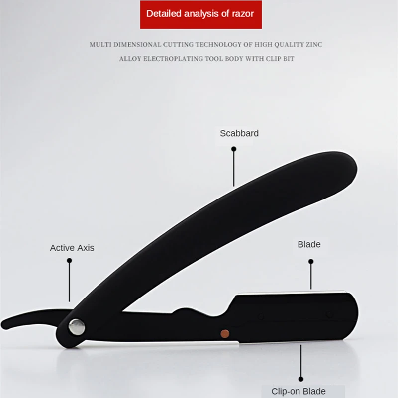 Electroplating Gold Sliver Sharp Barber Razor Pro Manual Shaver Straight Edge Stainless Steel Folding Shaving Beard Cutter G1221
Electroplating Gold Sliver Sharp Barber Razor Pro Manual Shaver Straight Edge Stainless Steel Folding Shaving Beard Cutter G1221
