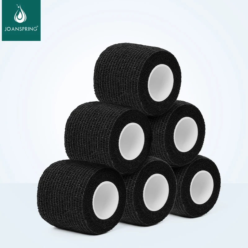 Black Tape Tattoo Handle Bandage Anti-slip Athletic Nonwoven Waterproof Disposable Self-adhesive Elastic Bandage Grip Cover Wrap
Black Tape Tattoo Handle Bandage Anti-slip Athletic Nonwoven Waterproof Disposable Self-adhesive Elastic Bandage Grip Cover Wrap