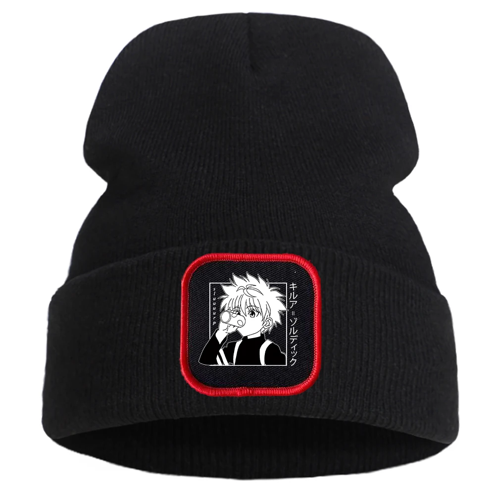 Кавайная зимняя шапка Hunter X Hunter Killua Zoldyck для женщин, облегающие шапки, Женская Повседневная шапка
Кавайная зимняя шапка Hunter X Hunter Killua Zoldyck для женщин, облегающие шапки, Женская Повседневная шапка