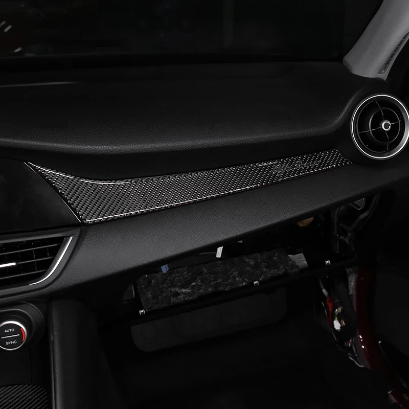 Car Carbon Fiber Central Control Decorative Strip Copilot Box Handle Sticker For Alfa Romeo Giulia Car Accessories Interior
Car Carbon Fiber Central Control Decorative Strip Copilot Box Handle Sticker For Alfa Romeo Giulia Car Accessories Interior