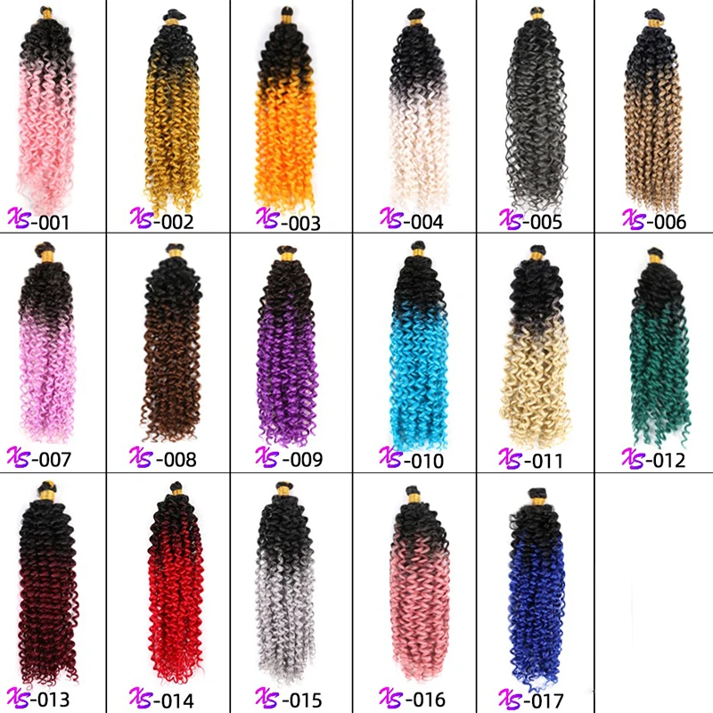 Water Wave Bulk Hair for Black Women 14''ombre Brown Blonde Pink Deep Wave Braids Hair Synthetic Crochet Braiding Hair Extension
Water Wave Bulk Hair for Black Women 14''ombre Brown Blonde Pink Deep Wave Braids Hair Synthetic Crochet Braiding Hair Extension