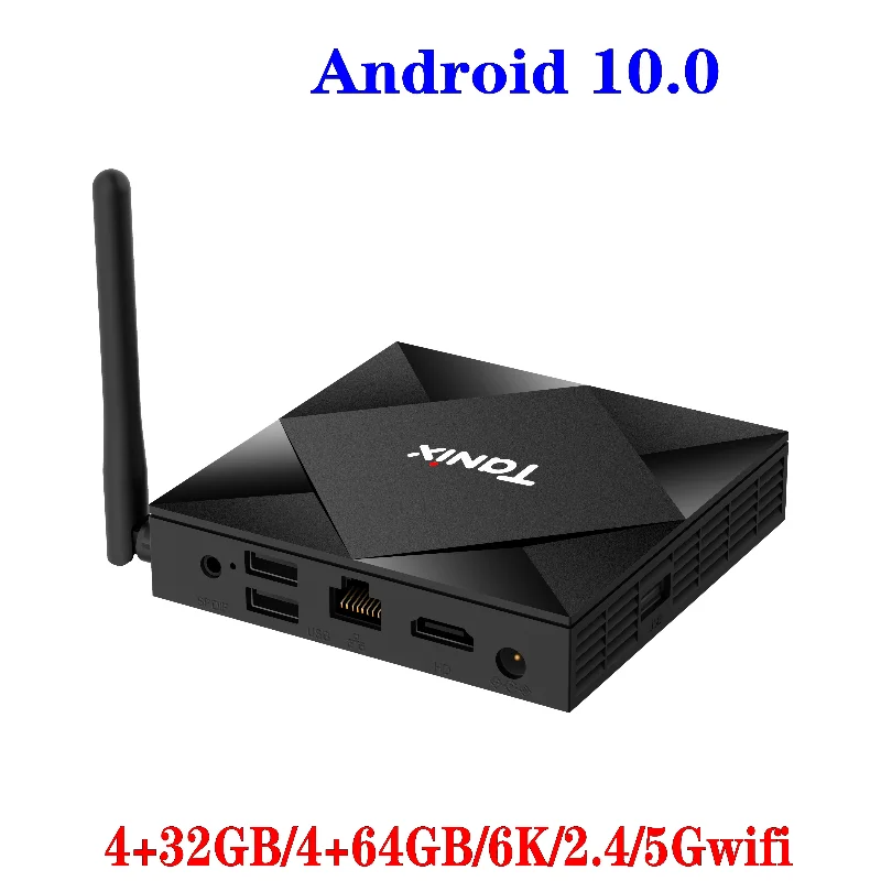 

Tanix TX6S Android 10 Smart TV BOX Allwinner H616 4GB/ 64GB TX6 Set Top Box Support 4K Duble WiFi Youtube 2G 8G