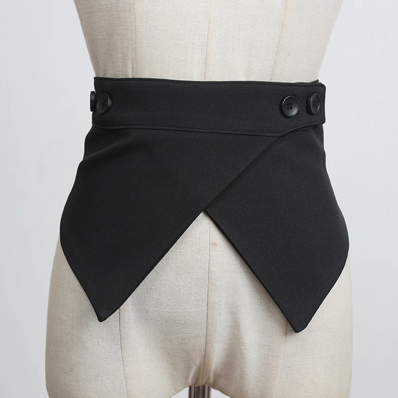 SeeBeautiful Stitching Elastic Cloth Irregular Wide Waist Belt Girdle New Fashion Tide Spring 2021 Women T990
SeeBeautiful Stitching Elastic Cloth Irregular Wide Waist Belt Girdle New Fashion Tide Spring 2021 Women T990