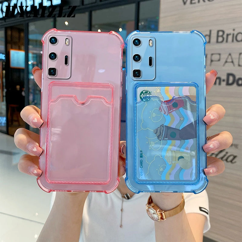 Card Holder Case for Huawei P50 P40 P30 Mate 40 30 Pro Nova 7 8 5 6 Coque Shockproof Camera Lens Protective Soft TPU Phone Cover
Card Holder Case for Huawei P50 P40 P30 Mate 40 30 Pro Nova 7 8 5 6 Coque Shockproof Camera Lens Protective Soft TPU Phone Cover
