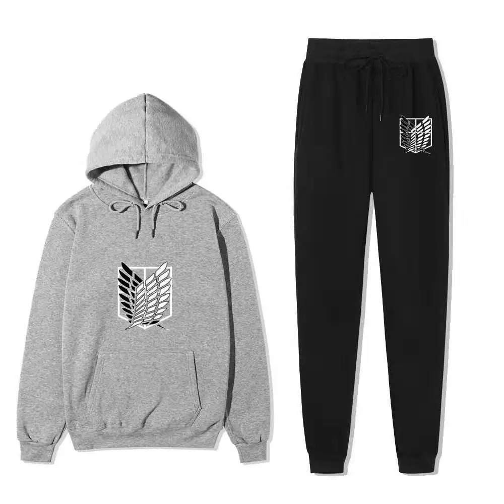 Anime Attack on Titan Cosplay Costumes Sports Suit 2-piece Set Hoodie Clothes Harajuku Street Jacket Autumn and Winter Warm Sets
Anime Attack on Titan Cosplay Costumes Sports Suit 2-piece Set Hoodie Clothes Harajuku Street Jacket Autumn and Winter Warm Sets