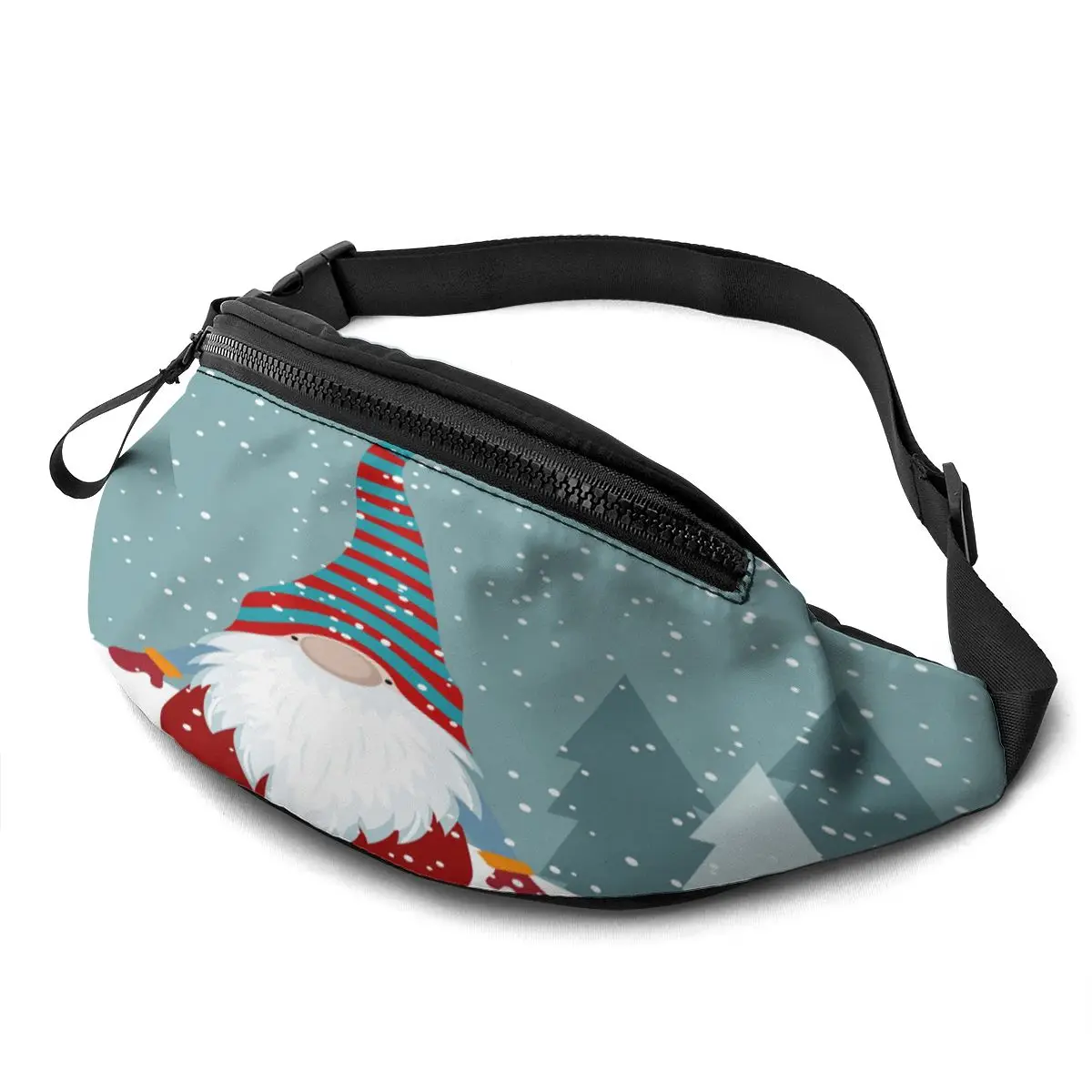 Fanny Pack for Men Women Merry Christmas Gnome Fashion Waist Packs with Adjustable Belt Casual Bag Bum Bags for Travel Sports
Fanny Pack for Men Women Merry Christmas Gnome Fashion Waist Packs with Adjustable Belt Casual Bag Bum Bags for Travel Sports