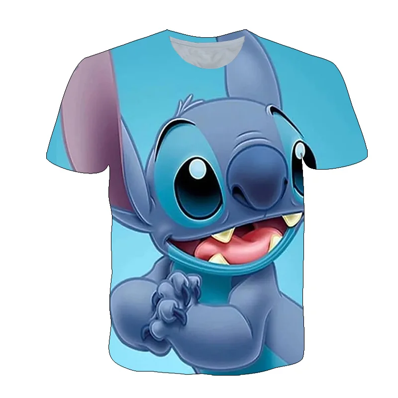 Blue Stitch T-shirt Kids Favorite Cartoon Stitch Short-Sleeved Boy Cartoon Anime T-shirt Girl Casual Top T-Shirt
Blue Stitch T-shirt Kids Favorite Cartoon Stitch Short-Sleeved Boy Cartoon Anime T-shirt Girl Casual Top T-Shirt