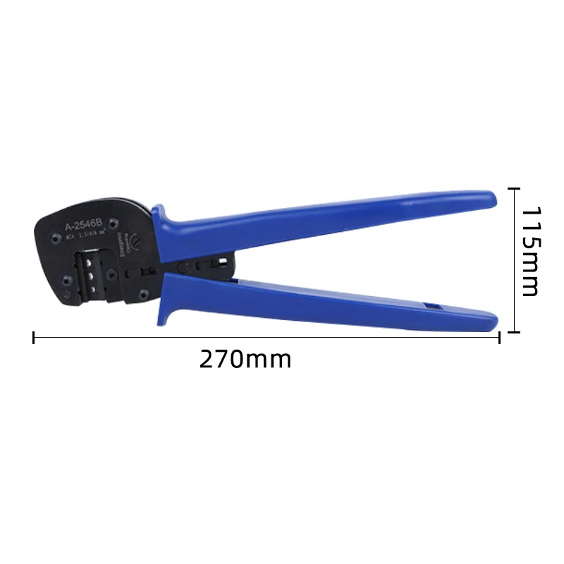 MC4 Crimping Tool A-2546B Solar Photoroltaic Connector Wire Crimper 2.5-6mm2 Multifunctional Hand Tools
MC4 Crimping Tool A-2546B Solar Photoroltaic Connector Wire Crimper 2.5-6mm2 Multifunctional Hand Tools