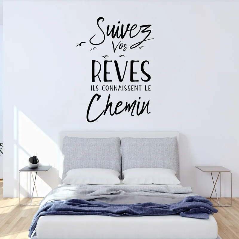 Wall Decal Quote Follow Your Dreams Living Room Decoration DIY Art Vinyl Wall Decor Stickers
Wall Decal Quote Follow Your Dreams Living Room Decoration DIY Art Vinyl Wall Decor Stickers