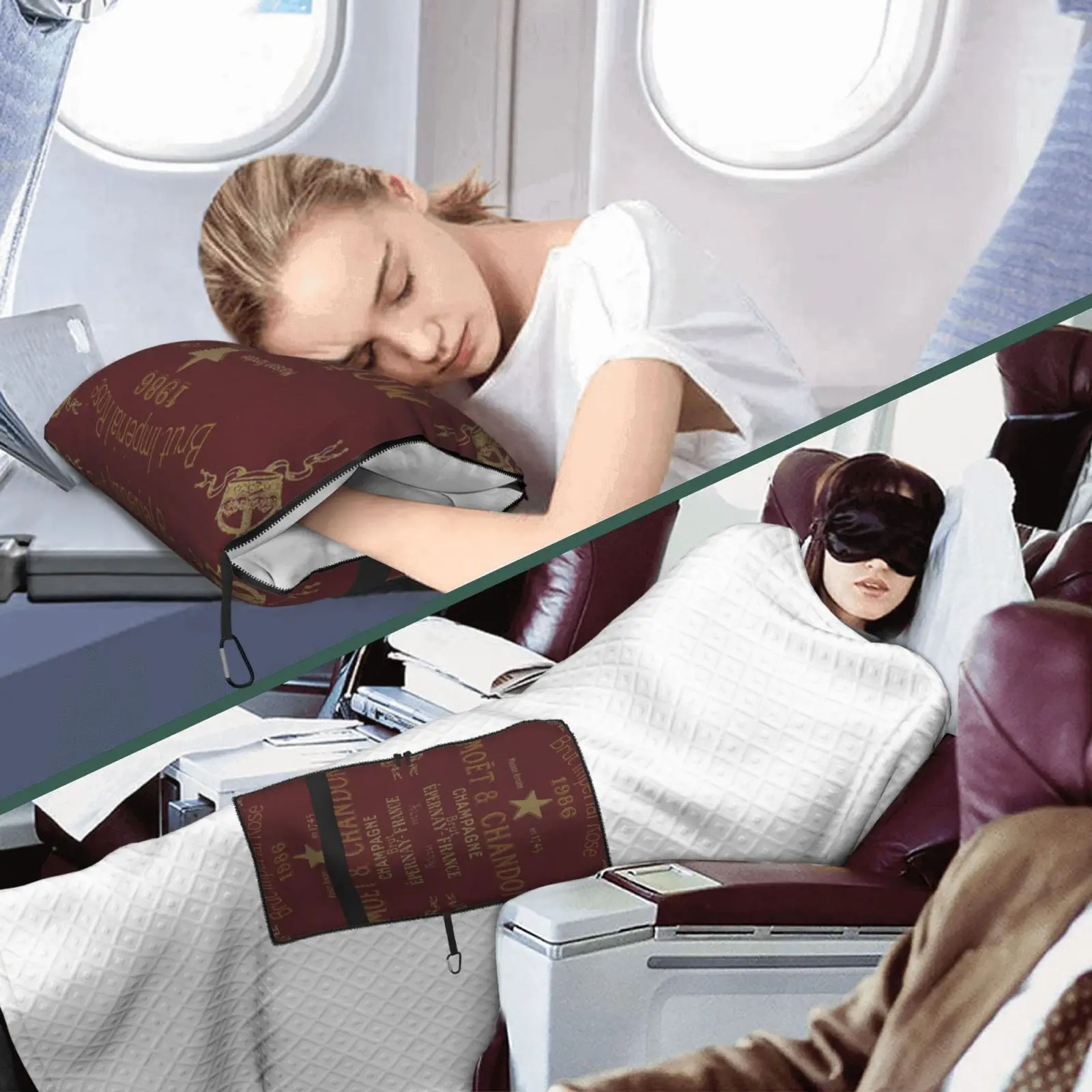 Moet&chandon 2-in-1 Family and Travel Pillow Blanket, Multi-purpose, Easy to Carry, Airplane Cover Blanket, Camping Pillow
Moet&chandon 2-in-1 Family and Travel Pillow Blanket, Multi-purpose, Easy to Carry, Airplane Cover Blanket, Camping Pillow