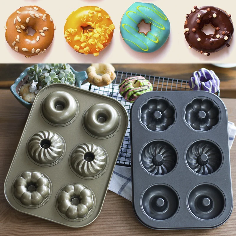 Cake Pans Biscuit Donuts Baking Pan Home Carbon Steel Bakeware Trays Non Stick Cupcake Mold Baking Dishes Baking Tool for Cake
Cake Pans Biscuit Donuts Baking Pan Home Carbon Steel Bakeware Trays Non Stick Cupcake Mold Baking Dishes Baking Tool for Cake