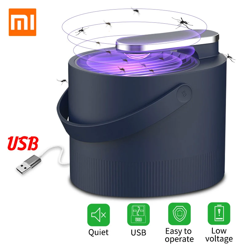 Xiaomi Mosquito Killer лампа портативный фонарь USB Электрический фотокатализатор ловушка