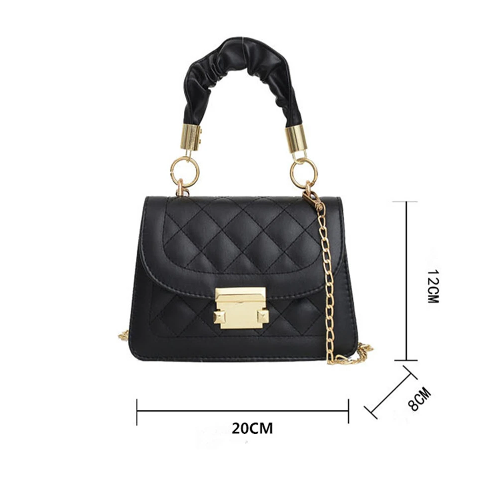 Female Bag Shoulder Bag Fashion Handbag Small Square Bag Trend All-Match PU Lattice Diagonal Bag 2020 New Hot Sale
Female Bag Shoulder Bag Fashion Handbag Small Square Bag Trend All-Match PU Lattice Diagonal Bag 2020 New Hot Sale