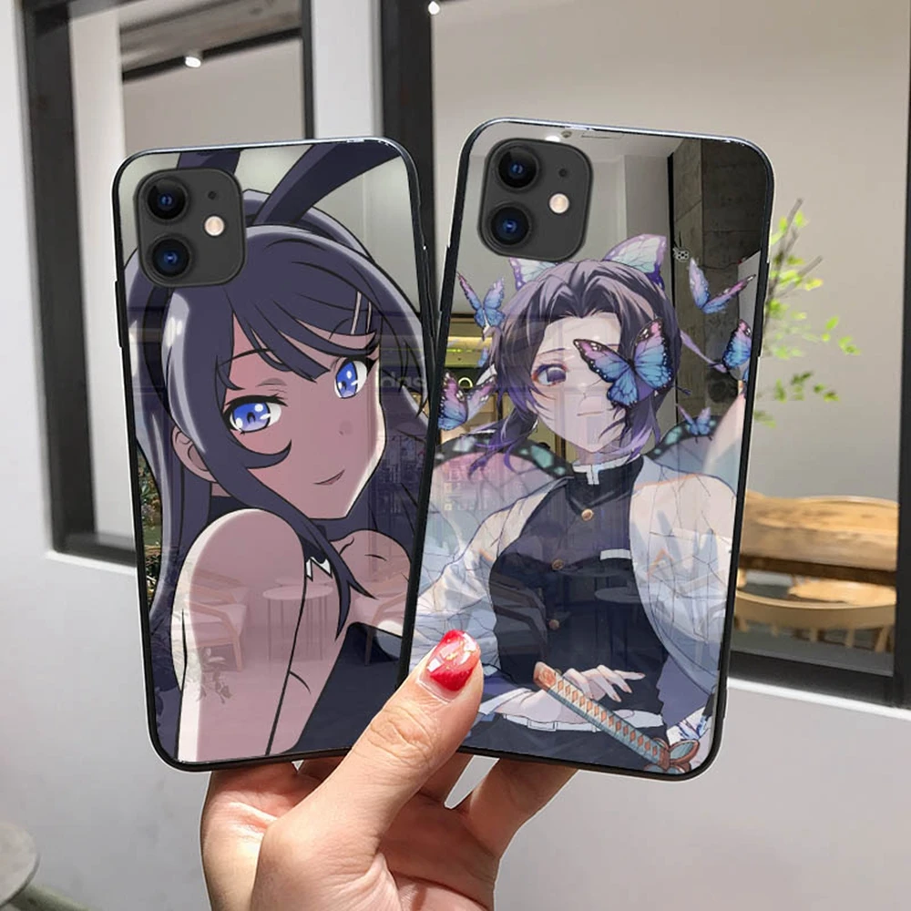 Cartoon Japan Anime Butterfly Mirror Phone Case For iPhone 12 XS MAX 7 XR 11 Pro SE 2020 X 8 Plus Kimetsu No Yaiba Cover Fundas
Cartoon Japan Anime Butterfly Mirror Phone Case For iPhone 12 XS MAX 7 XR 11 Pro SE 2020 X 8 Plus Kimetsu No Yaiba Cover Fundas