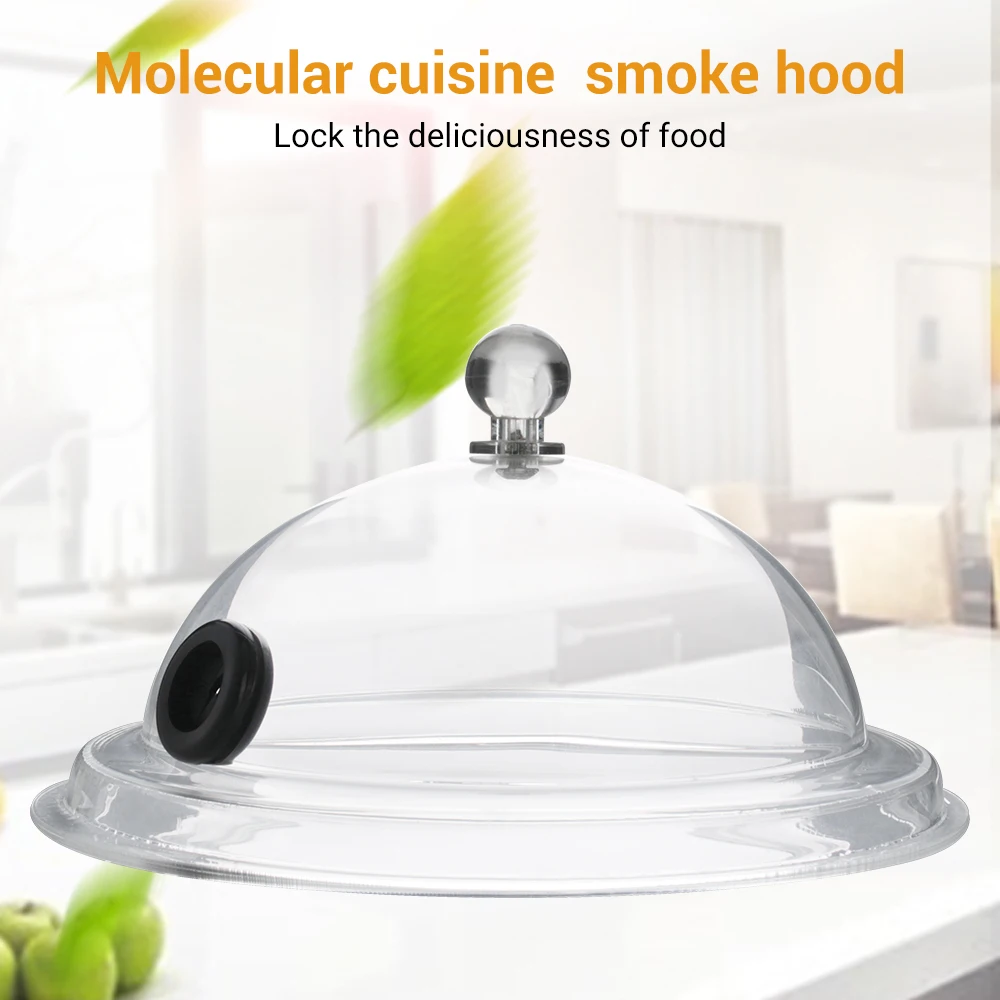 BORUiT Smoke Infuser Set Food Cold Generator Portable Molecular Cuisine Smoking Gun Meat Burn Cooking for BBQ Gril Gift Box | Дом и сад